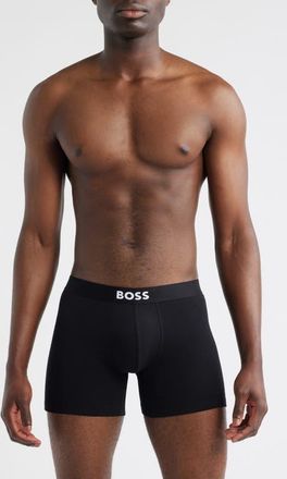 BOSS 3-Pack BOSS ONE Boxer Briefs in Black/Green/Grey at Nordstrom, Size Xx-Large