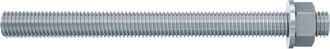 Fischer 10x Varilla De Anclaje Fis A M 16 X 175 Mm Galvanizado Acero Grado 5.8 - 90288