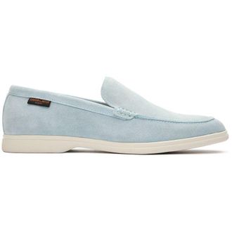 Simon Carter Mens Tanius Loafer Shoes - Blue Suede - Size UK 10
