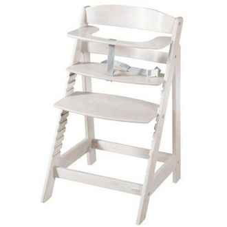 Roba Chaise Haute &Eacute;volutive Roba Sit Up Flex - Gr&egrave;ge D&eacute;lav&eacute; - Assise Et Repose-pieds R&eacute;glables