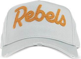 Dsquared2 Cappello da baseball con ricamo - Grigio