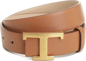 Tod's Luggage Belt - female - Tods - Belts - Brown - 85 CM - Accessories