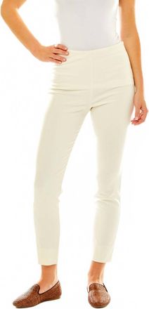 Sara Campbell Flannel Sheri Pants In Winter White