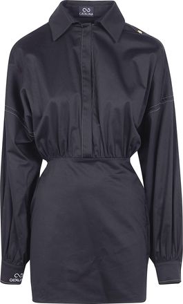 Catalina Furniture Ribbon Cotton Short Dress