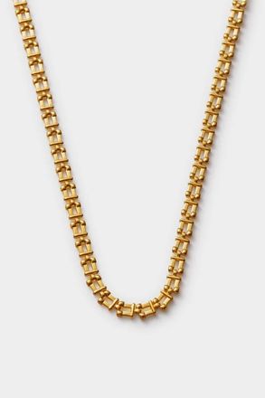 Katie Loxton Grecian Waterproof Gold Link Necklace at Nordstrom