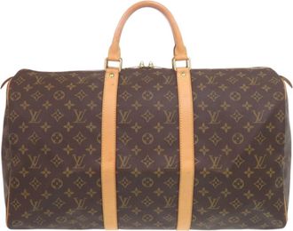 Louis Vuitton Brown Monogram Monogram Boston Bag (Pre-Owned)