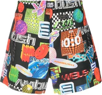 AMBUSH Casual Shorts - Heren - Korte Broeken - Veelkleurig - S - Katoen - Korte Broeken