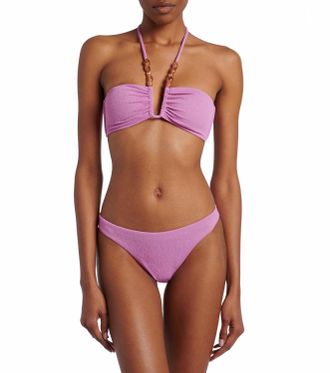 Vix Womens Kiana Carol Bikini Top In Pink
