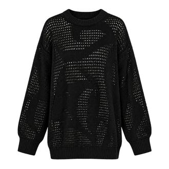 Akep Pullover girocollo - - Knitwear - Donna - Nero - S