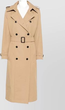 Gucci cotton double-breasted belted trench coat