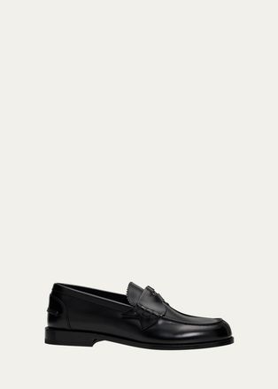 Christian Louboutin The Plato Leather Penny Loafers