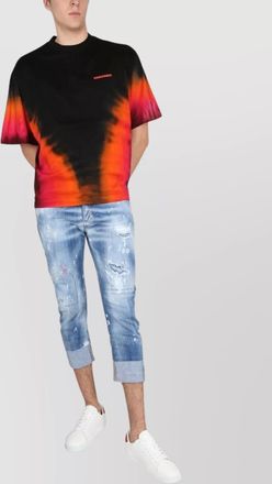 Dsquared2 logo print cotton t-shirt
