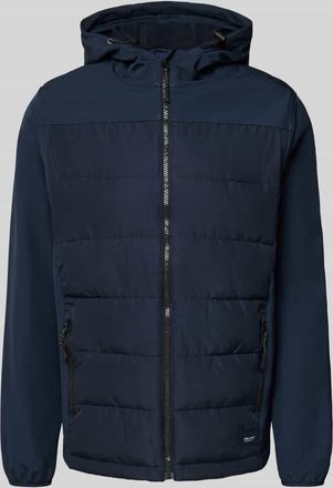 Blend Steppjacke mit Kapuze Modell EVIAN in Dunkelblau, Größe 3XL