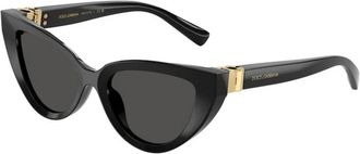 Dolce & Gabbana Sunglasses, female, Black, 52 MM, Dg4497 Sunglasses