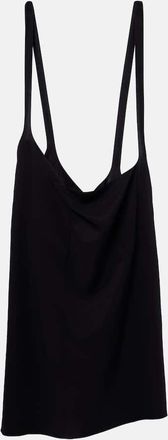 Prada Cr&ecirc;pe midi skirt