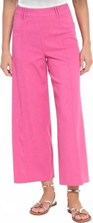 Lyss&eacute; Erin Pintuck Repreve Jeans In Hot Pink