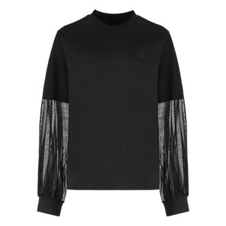 Moncler Tulle Long Sleeve Top