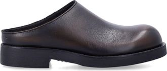 Maison Margiela Minimalist Slip-On Slippers with Rounded Toe and Matte Finish
