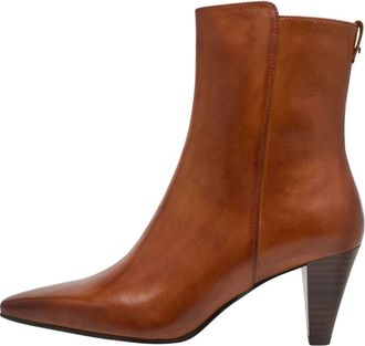 Tamaris Tronchetto in Pelle - - Shoes - Donna - Marrone - 38 EU