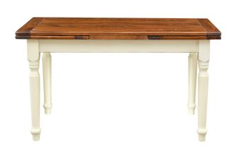 Biscottini International Mesa De Comedor Mesa De Exterior Mesa De Jard&iacute;n 141x81 Cm Mesa Extensible De Madera Maciza Mesa De Cocina Rectangular