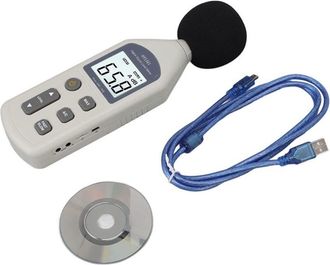 OEM Medidor Digital De Nivel De Sonido Con Pantalla Lcd, De 30 A 130 Dba, Detector De Ruido Usb De 5 V Con Retroiluminaci&oacute;n Para Aulas, Vecinos Ruidosos, 
