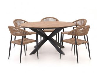 Bellagio la vita attrattiva Manifesto Belpasso/Fidenza &oslash;149cm dining tuinset 6-delig