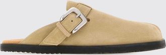 Maison Margiela Sabot Tabi Daily in pelle di vitello scamosciata con cinturino