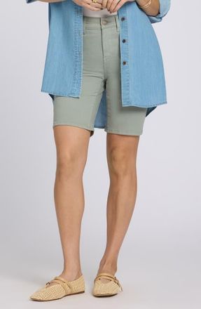 NYDJ Ella High Waist Shorts in Mistletoe at Nordstrom, Size 12