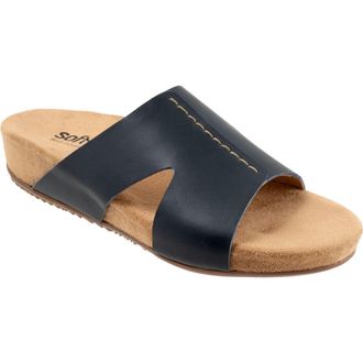 Softwalk Beverly 2.0 Slide Sandal in Navy at Nordstrom, Size 10.5