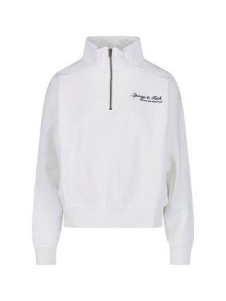 Sporty & Rich Felpa Zip Syracuse
