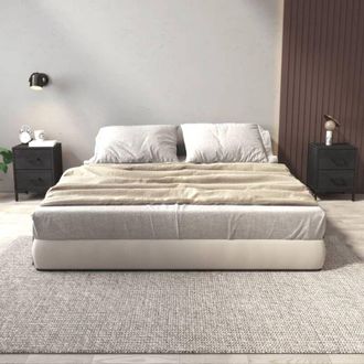 vidaXL Vidaxl - Mesitas De Noche 2 Uds Madera Maciza De Pino Negro 36x30x45 Cm