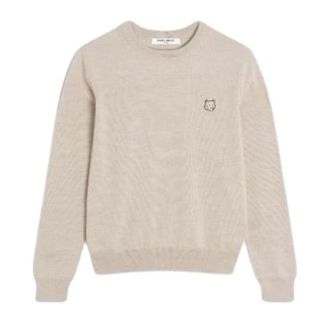 Maison Kitsun&eacute; Uomo, Maglie, Beige, XL, new