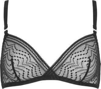 Huit Eclatante Bralette in Black at Nordstrom, Size 32B