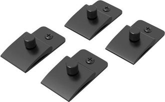 OEM Cuatro Pinzas Met&aacute;licas Con Tornillos Para Colgar Tapices. F&aacute;ciles De Instalar Y Aptas Para Colgar Tanto Del Techo Como De Otros Tapices