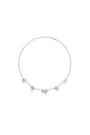 Lucy Quartermaine Shard Necklace in Sterling Silver at Nordstrom, Size 18