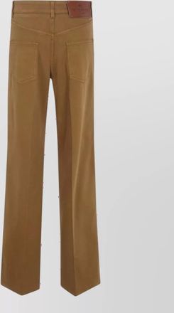 Etro wide-leg denim trousers