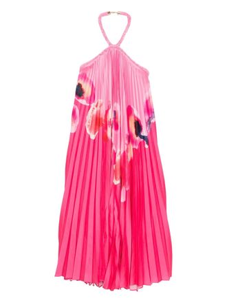 Acler Fixby maxi dress - women - Polyester - 12 - Pink