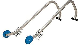 Silverline Coppia ganci per raggiungere il colmo del tetto SILVERLINE per scala da tetto - 1015 mm - 336094