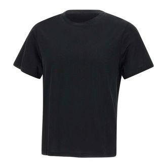 KANGRA T-Shirts, male, Black, Size: 4XL Cotton Modal Crew Neck T-Shirt