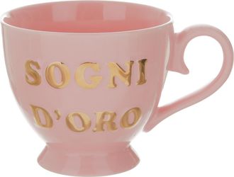 KASANOVA Tazza porcellana rosa Sogni doro 500 ml Loving