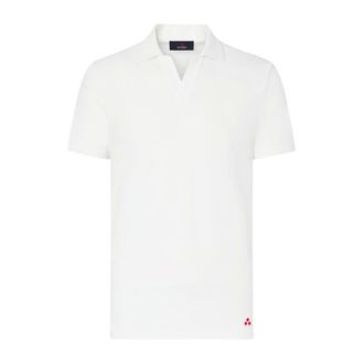 Peuterey Polo Shirts, male, White, Size: 2XL New Helgo Polo