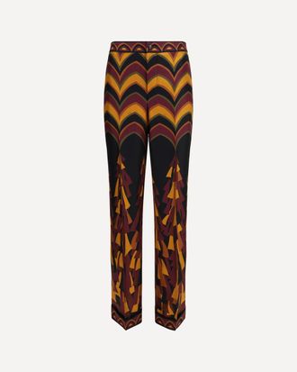 Pucci Silk Pants Female S