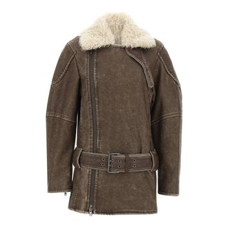 Diesel G-Eyser Jacket - female - Diesel - Faux Fur & Shearling Jackets - Brown - XS - Jackets
