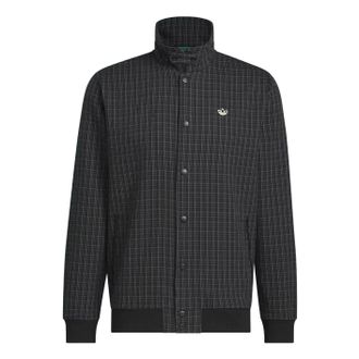 adidas Houndstooth Jacket Asia Sizing Carbon KH4071