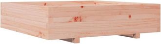 vidaXL Jardinera Madera Maciza De Abeto Douglas 100x100x26,5 Cm Vidaxl