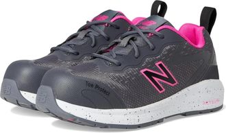 New Balance Womens New Balance Logic Sneakers Gray Composite Toe Work Shoes HAWK167