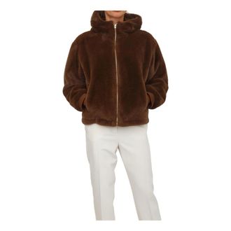 Marella Dames, Jassen, Bruin, Maat: XL Poliester
