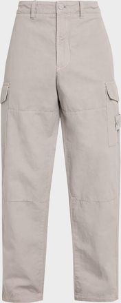 Stone Island Men & apos;s Cotton and Linen Cargo Pants