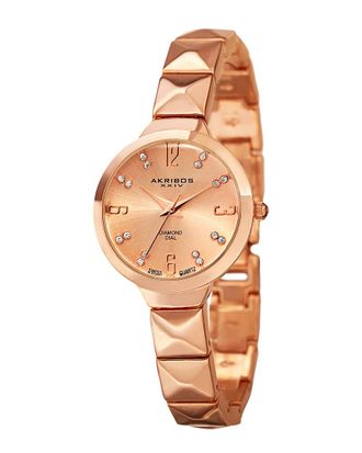 Akribos XXIV Womens Diamond Watch