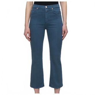 Closed Hi-Sun Cropped Denim Jeans In Blue